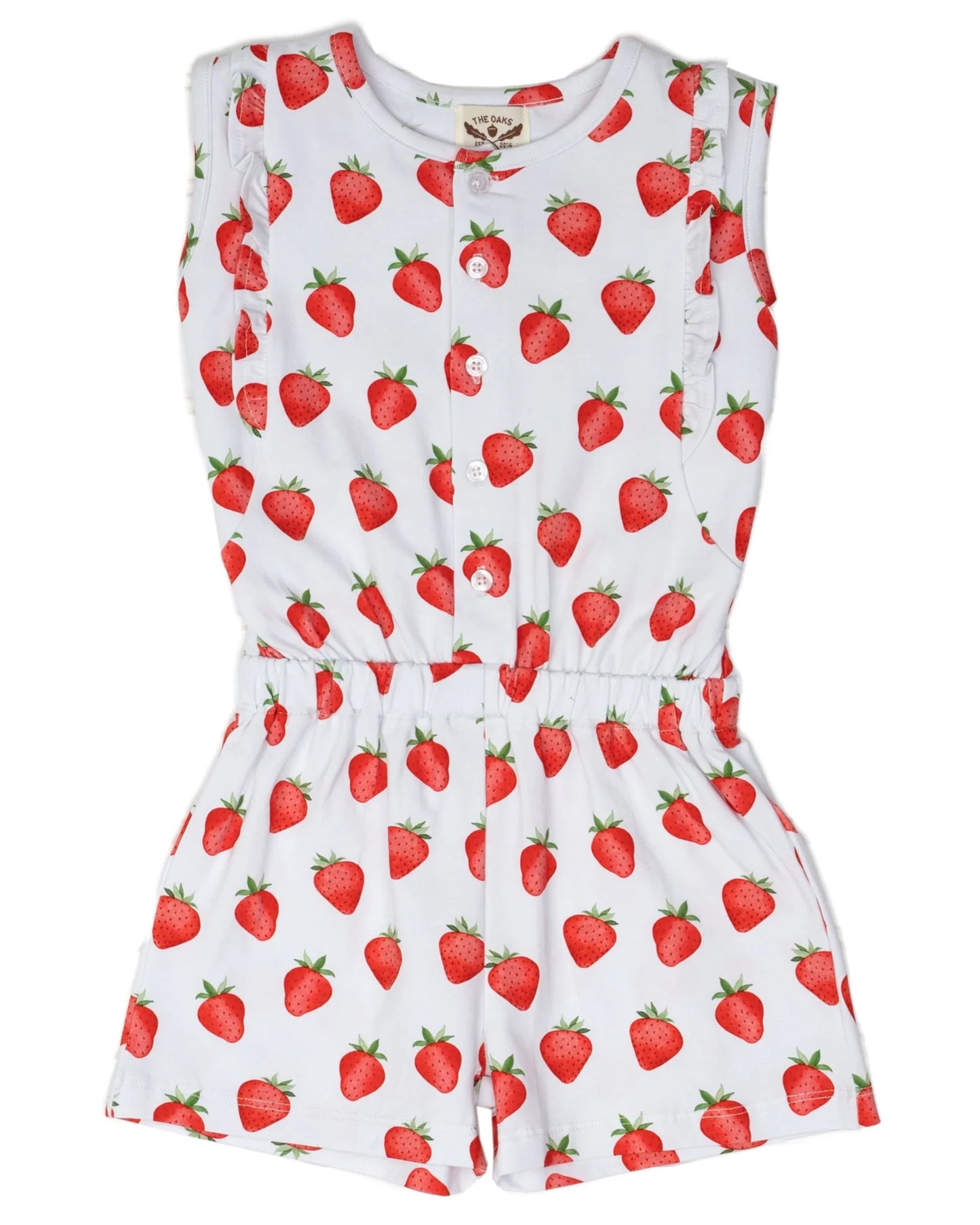 The Oaks Spring Strawberry Romper