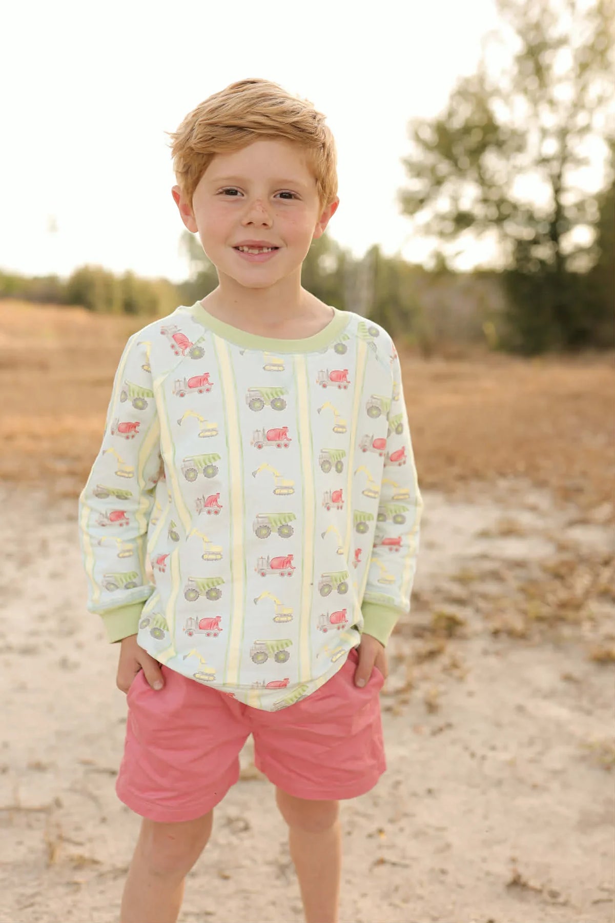 Three Little Ducks Campbell Crewneck--Under Construction