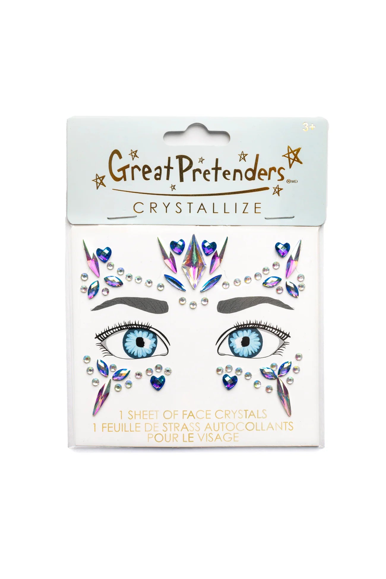 Great Pretenders Face Crystals--Ice Princess Set