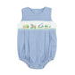 Whimsy Bay Construction Crew Smocked Bubble