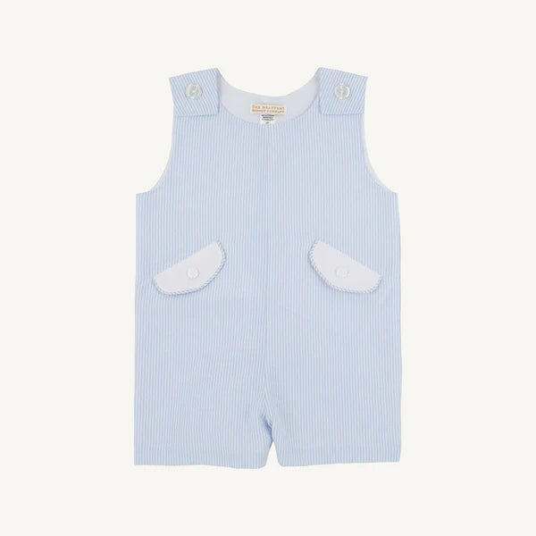 Beaufort Bonnet Prescott Pocket Jon Jon-Breakers Blue Seersucker
