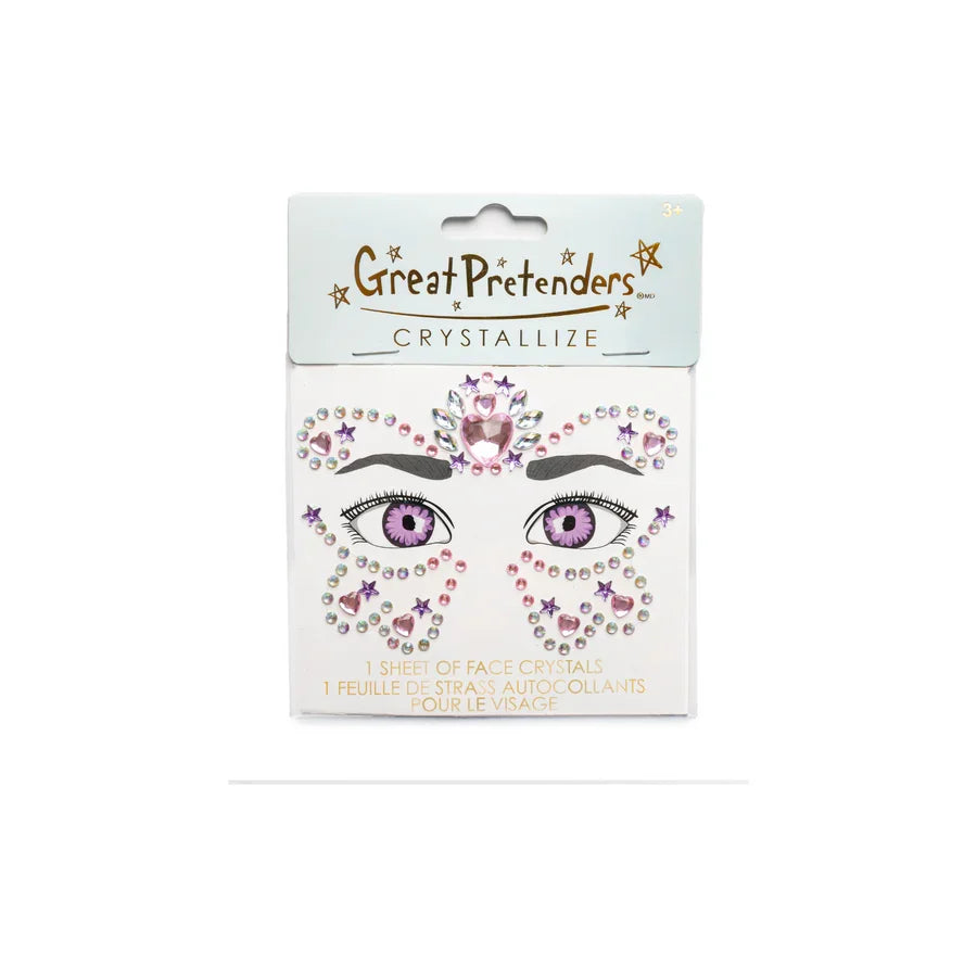 Great Pretenders Face Crystals--Butterfly Princess Set