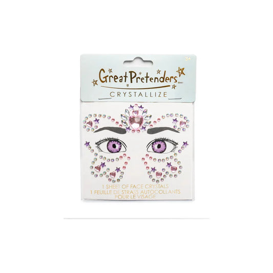Great Pretenders Face Crystals--Butterfly Princess Set