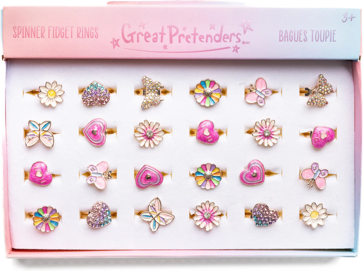 Great Pretenders Spinner Fidget Rings