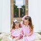 Ruth and Ralph Pink Birthday Cakes Smocked Helen Dress