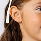Pip Pop Post Cowboy Boot Stud Earrings - Hypoallergenic, Flat Back, Girl