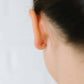 Pip Pop Post Bow Stud Earrings - Hypoallergenic, Flat Back, Girl Gift