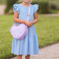 Bits and Bows Glass Slipper Bow Baseball Hat