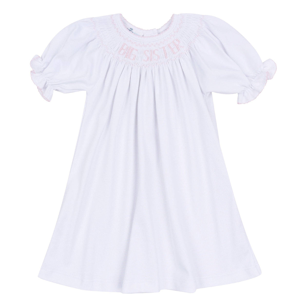 Magnolia Baby Big Sister Bishop Short Sleeve Dress
