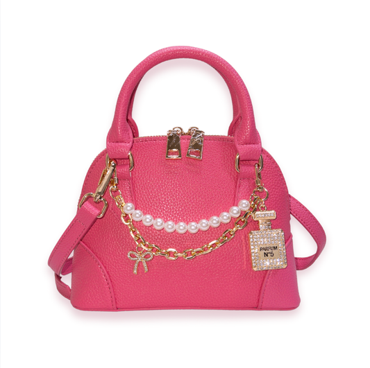 Carrying Kind Charlotte + Coco Pearl Chain--Petal Pink