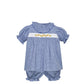 Remember Nguyen Royal Blue Bryn Bloomer Set--Sunflower