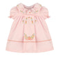 Sophie and Lucas Pumpkin Ruffle Dress, Pink