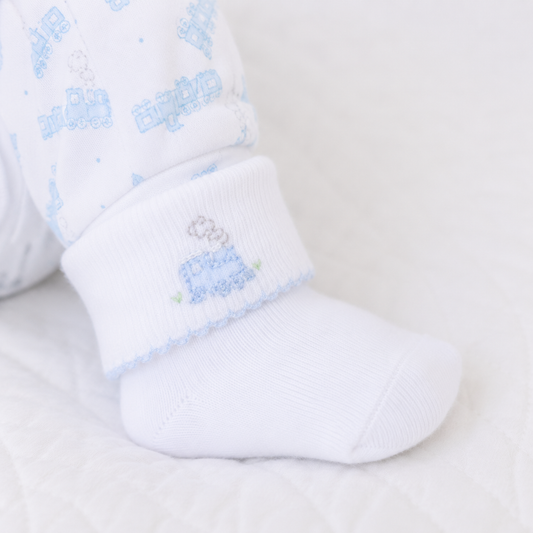 Magnolia Baby Choo Choo Train Socks