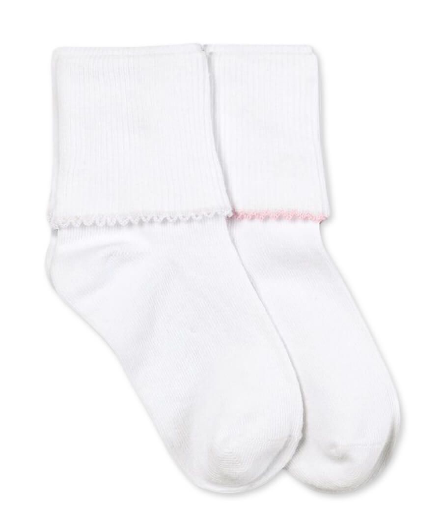Jefferies Socks Style 2111--White on White