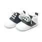 L'Amour Shoes Austin Leather Saddle Oxford Shoe (Baby)