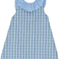 The Oaks Green and Blue Check Ally Kole Dress
