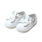 L'Amour Shoes Minnie Bow Leather Mary Jane (Baby)