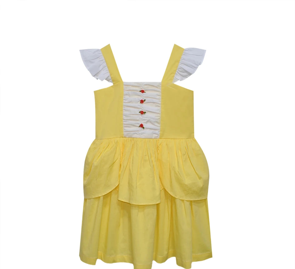 Remember Nguyen Yellow Belle Dress