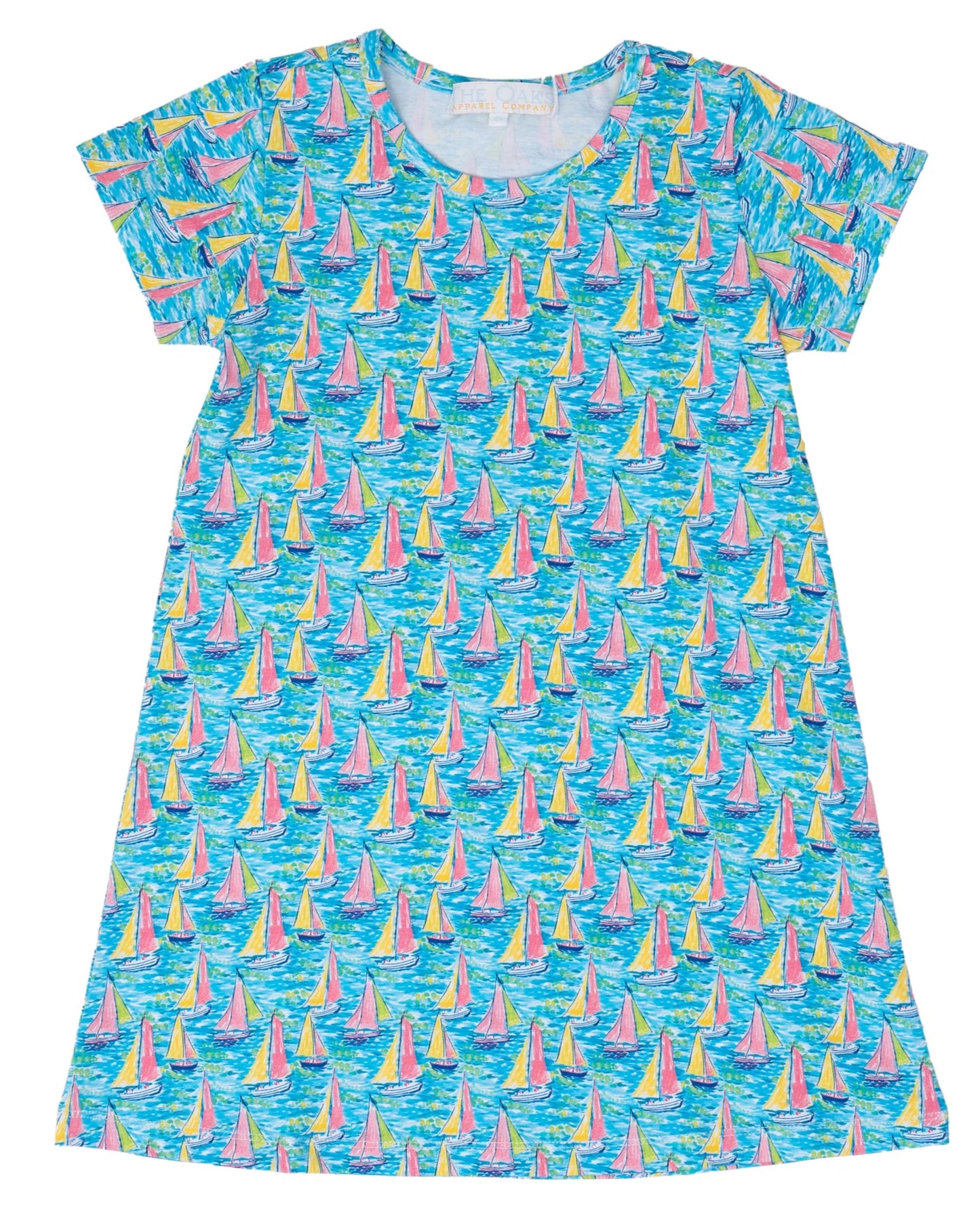 The Oaks Mary Chase Preppy Sailboat Knit Dress