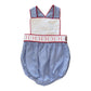 Whimsy Bay Classic Baseball Sunsuit--Boys