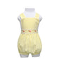 Baby Sen Yellow Bella Sunsuit--Tiny Turtles