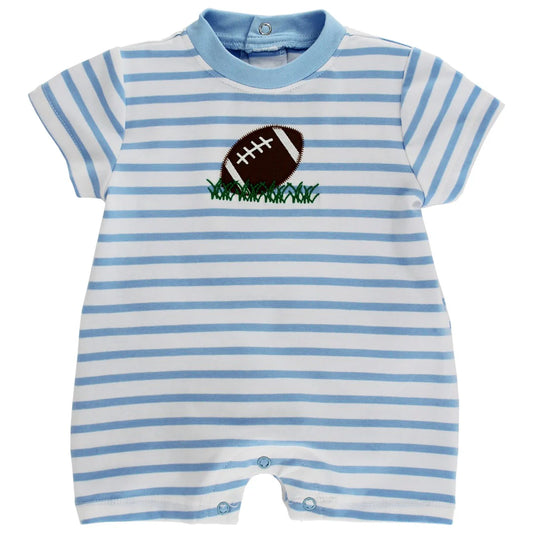 Bailey Boys Tiny Touchdown Short Knit Romper