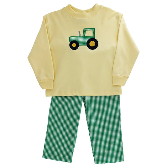 Bailey Boys Plow and Play Tractor Boys Pants Set