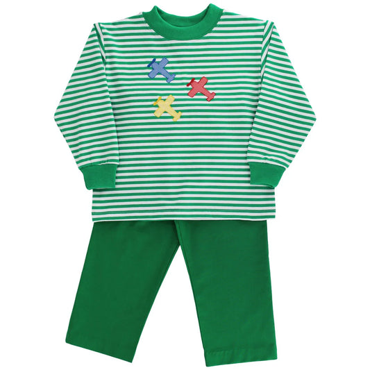 Bailey Boys Tiny Tailwinds Boys Pants Set
