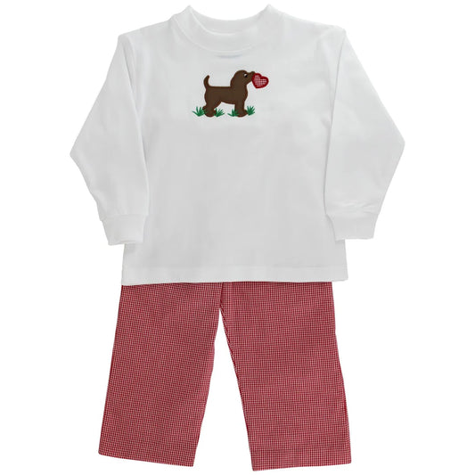 Bailey Boys Puppy Love, Boys Pants Set