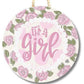 DK It's a Girl Large Hanger