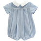 Bailey Boys, Lt Blue Check, Dressy Bubble Short