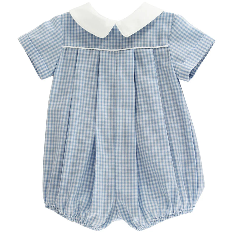 Bailey Boys, Lt Blue Check, Dressy Bubble Short