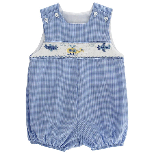 Bailey Boys Take Flight Infant Smocked Bubble Short