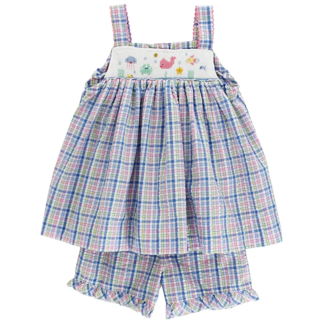 Bailey Boys Under the Sea Girls Short Set