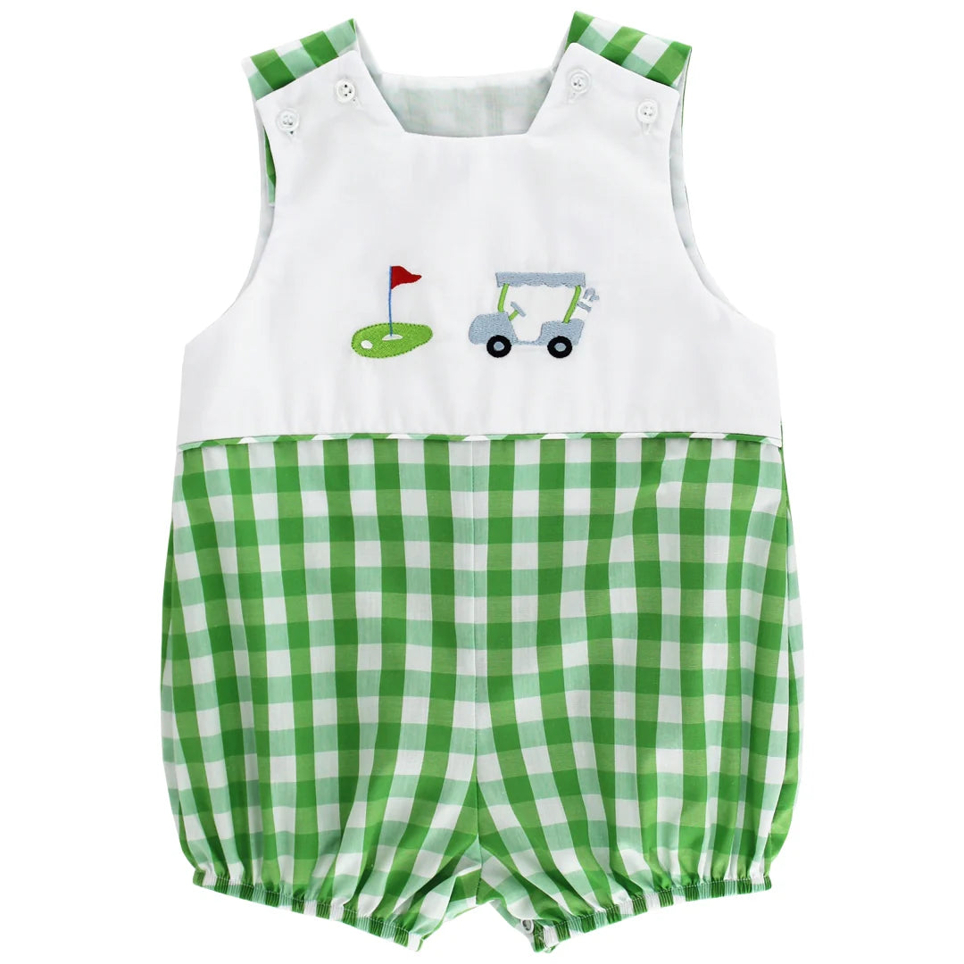 Bailey Boys Magnolia Green, Infant Bubble Short