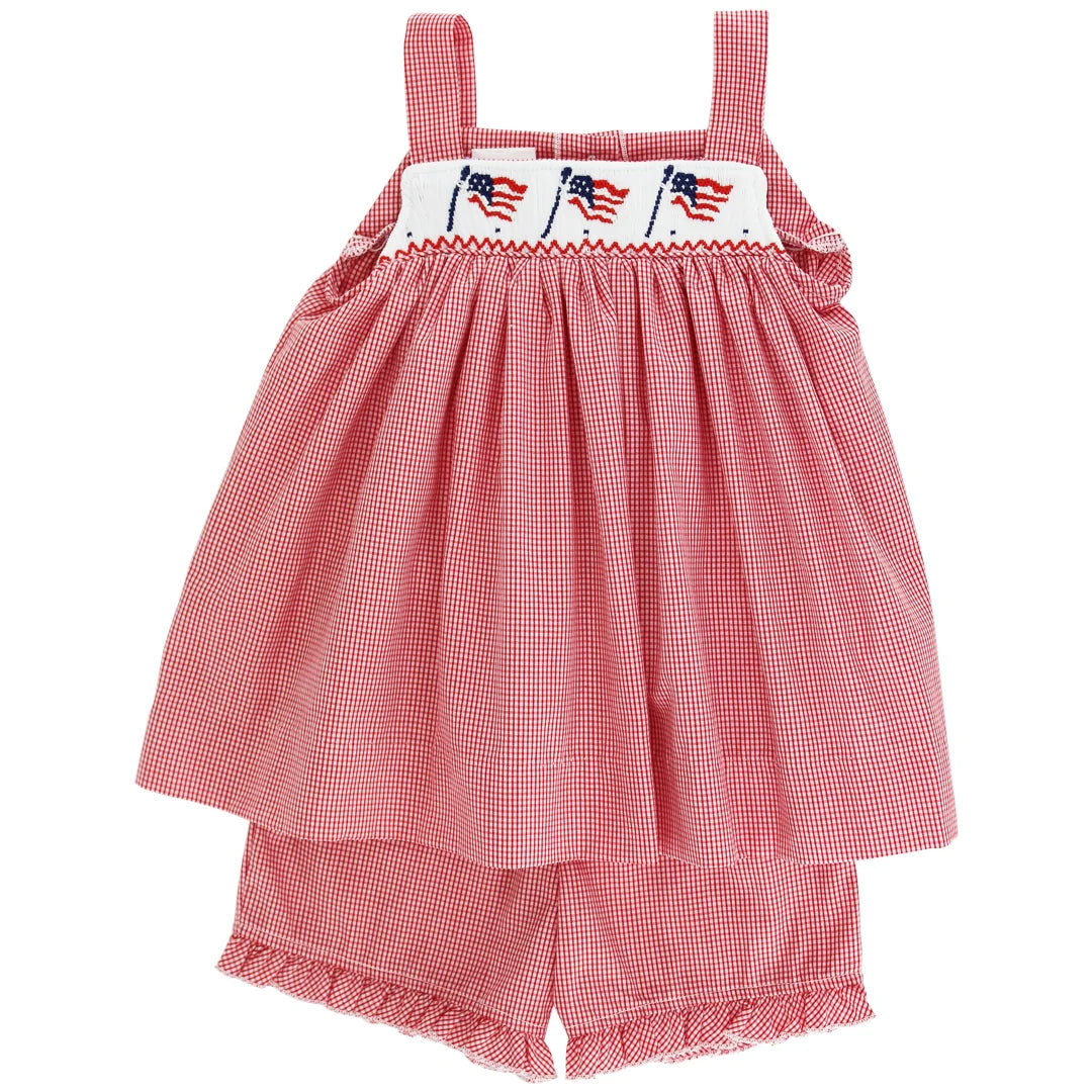 Bailey Boys Old Glory Girls Short Set