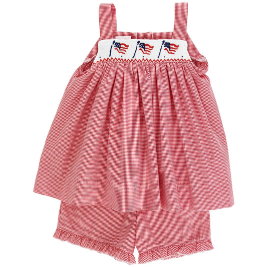 Bailey Boys Old Glory Girls Short Set