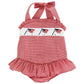 Bailey Boys Old Glory Girls 1 Piece Swim with Ruffle