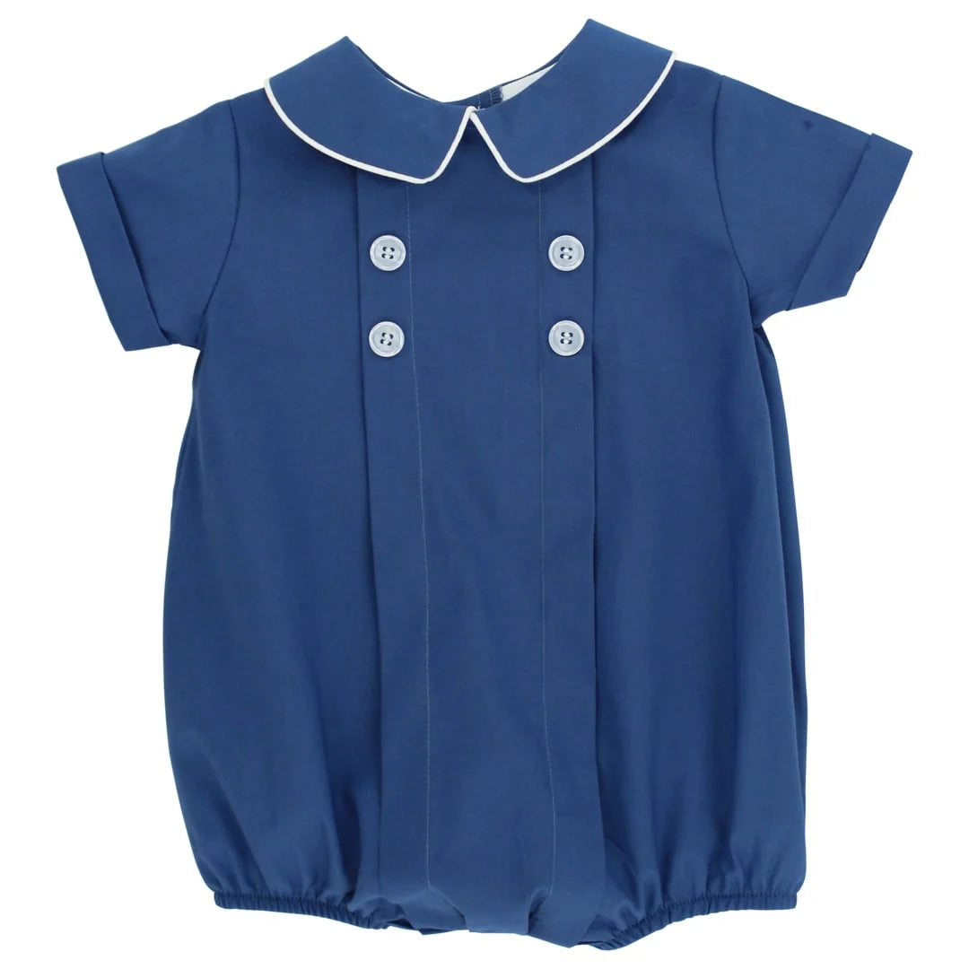 Bailey Boys Posh Posies with Cornflower--Dressy Bubble Short--Boys