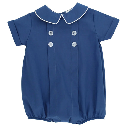 Bailey Boys Posh Posies with Cornflower--Dressy Bubble Short--Boys
