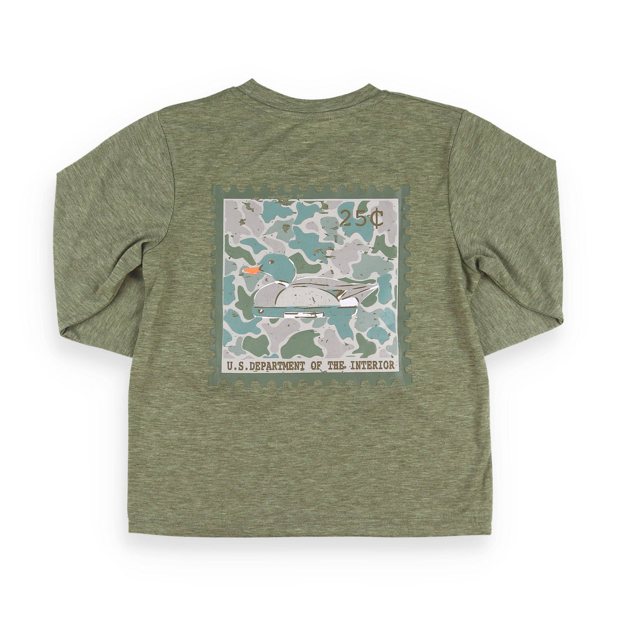 Shrimp and Grits Kids Duck Stamp Graphic Tee