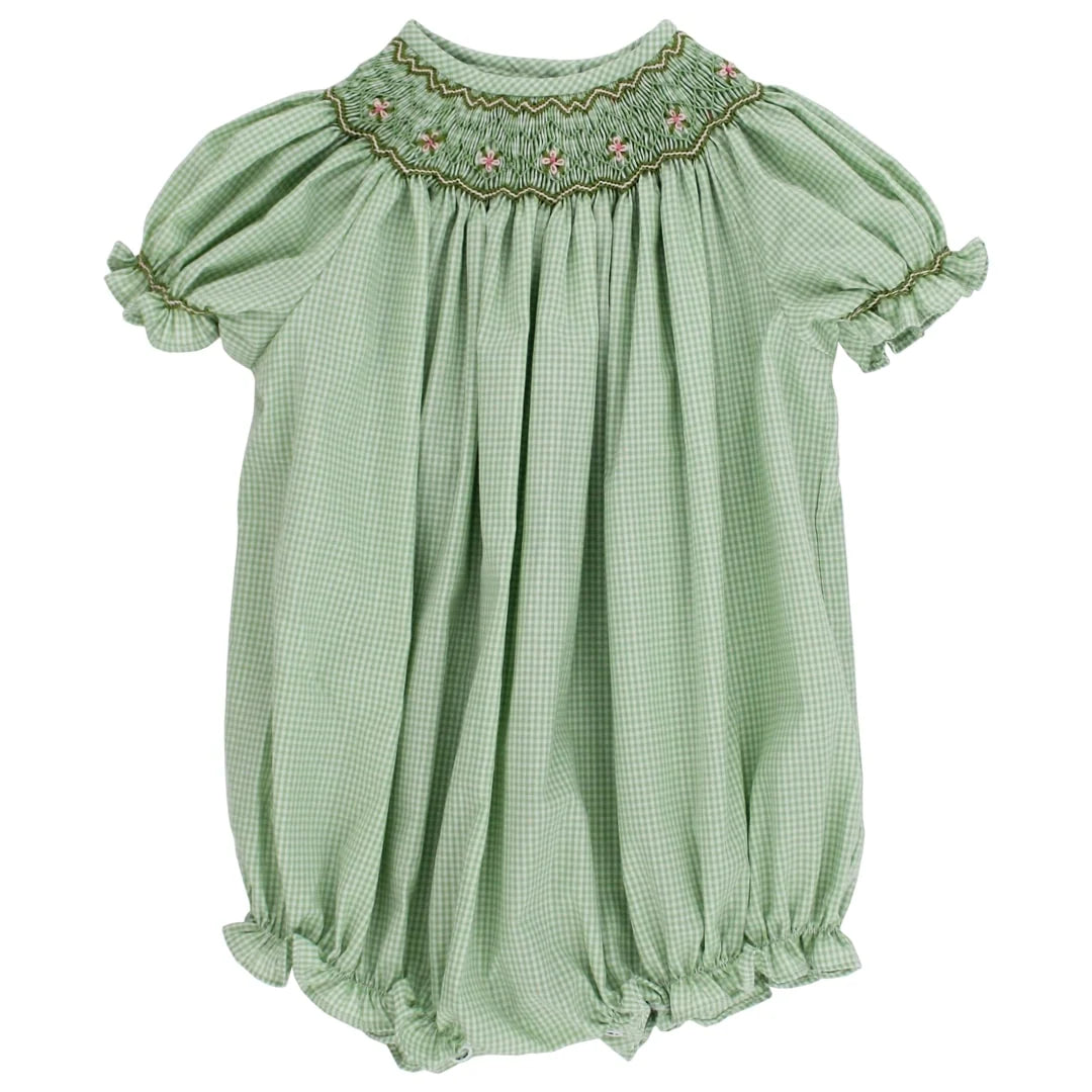 Bailey Boys Tinker Check Bishop Short Romper