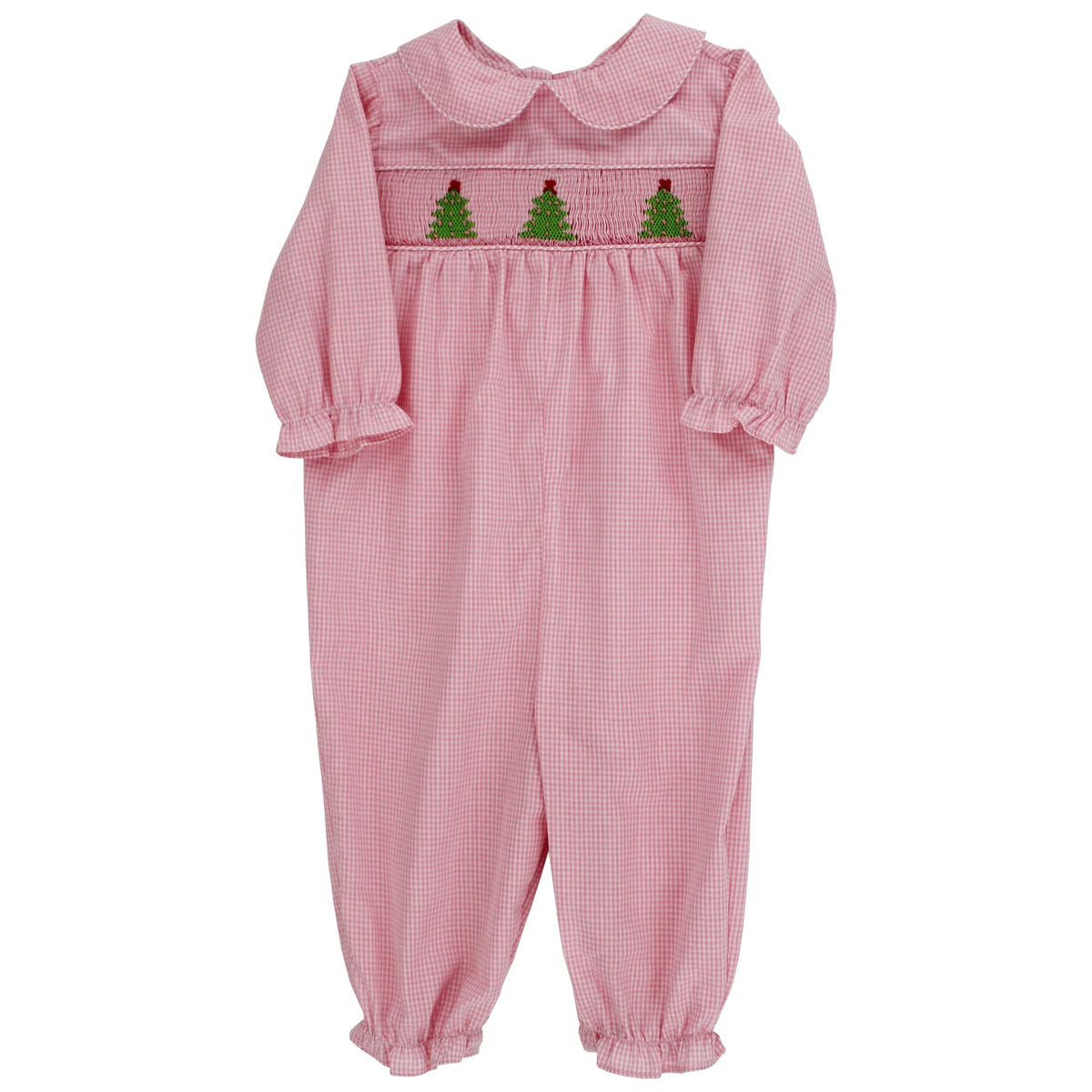 Bailey Boys Smocked Trees Girls Bubble