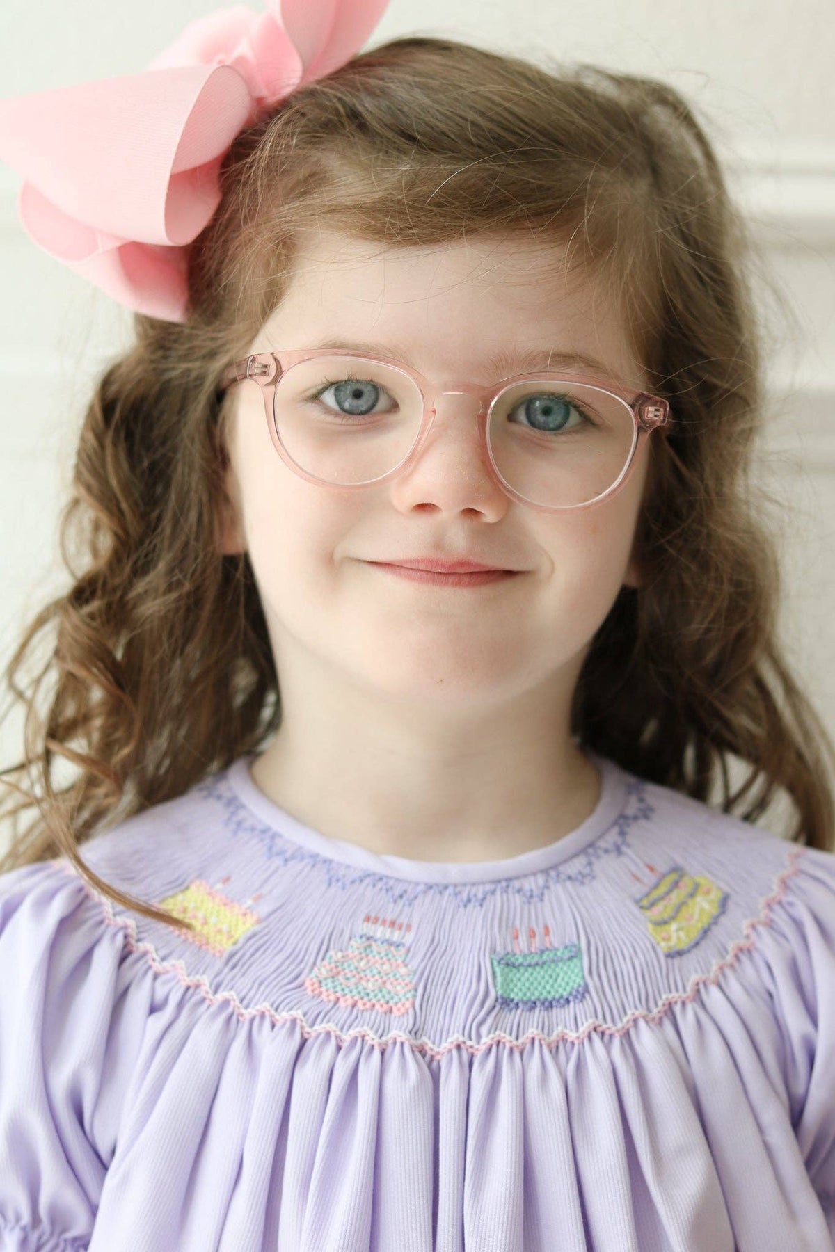 Ruth and Ralph Birthday Girl Smocked Birdie Bubble