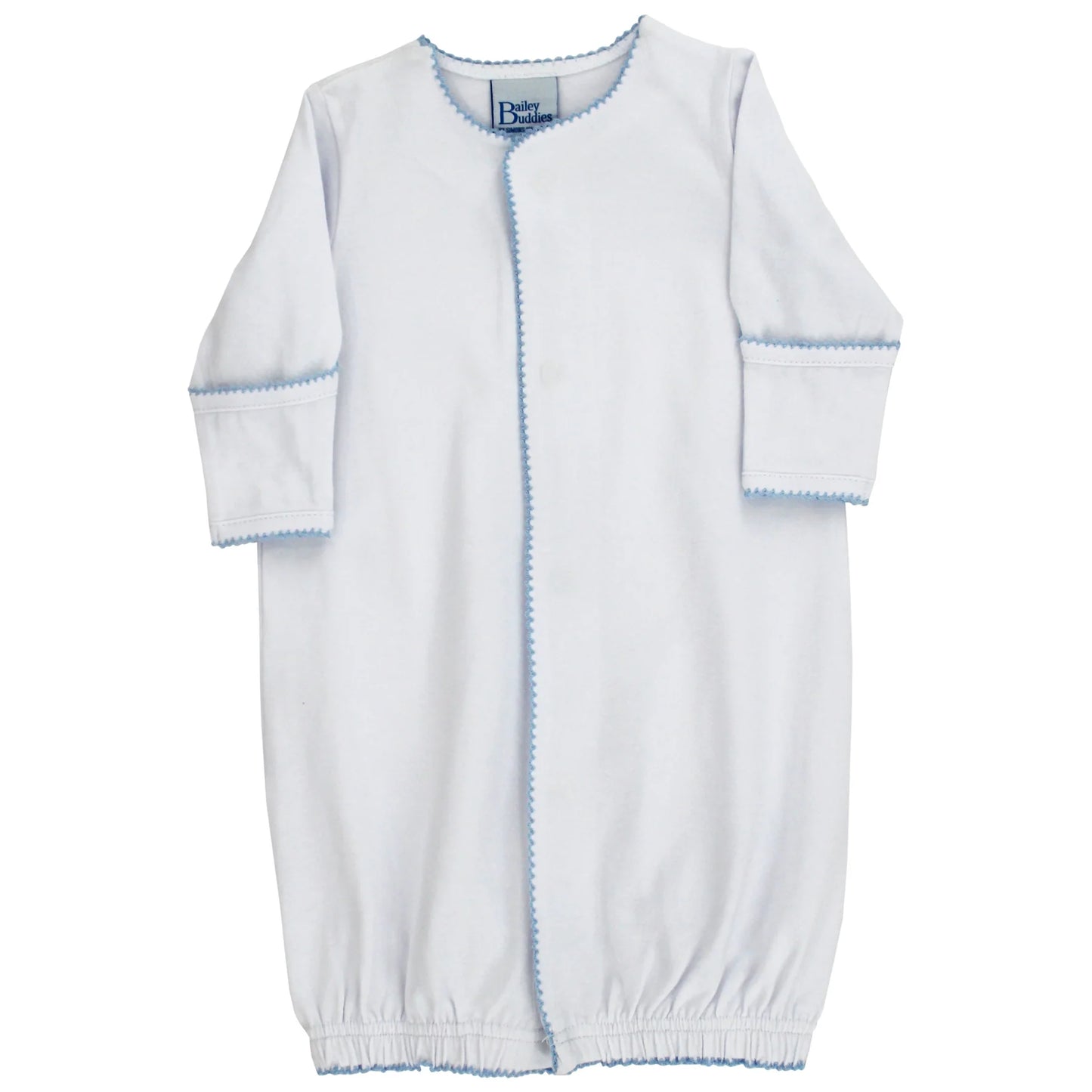 Bailey Boys Buddies Blue Knit Newborn Sac