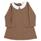 Bailey Boys Buddies Penni Chocolate Knit Girls Pocket Dress