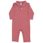 Bailey Boys Buddies Red Stripe Knit Playsuit