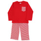 Bailey Boys Buddies Red Knit Porter Pant Set