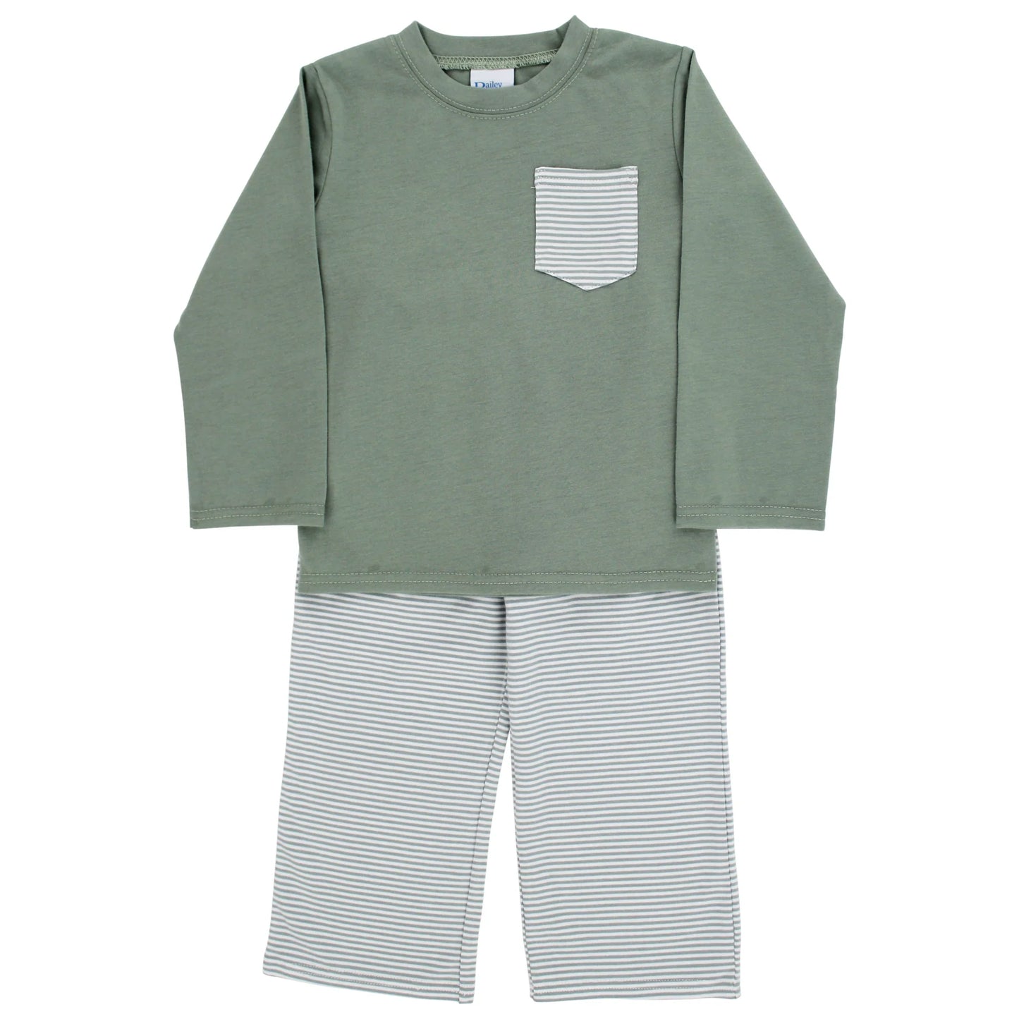 Bailey Boys Buddies Sage Knit Porter Pant Set