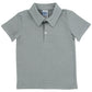 Bailey Boys Buddies Sage Stripe Knit Sammy Polo